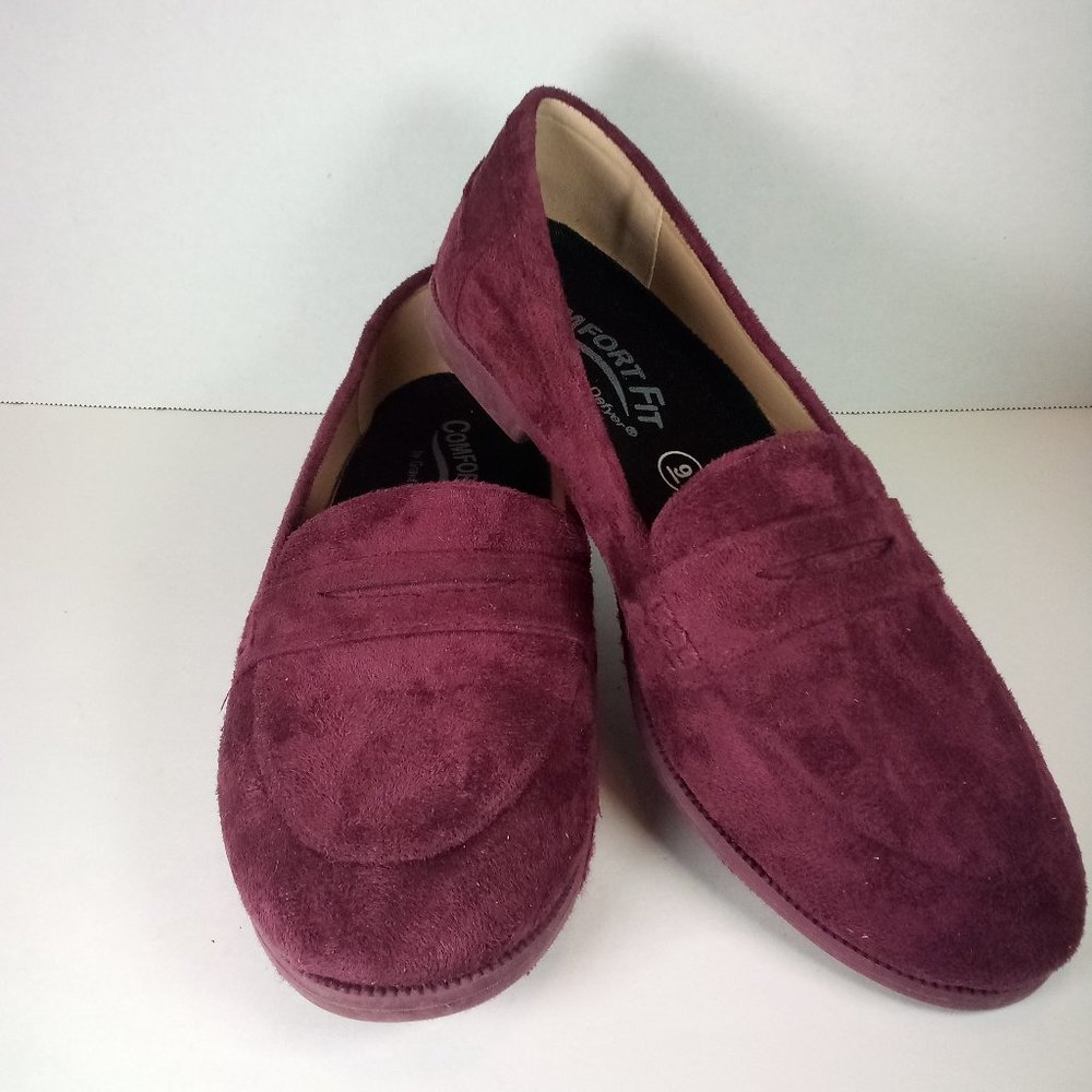 Comfort Fit Womens Shoes Penny Loafers Size 9
